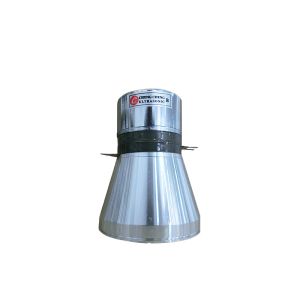 China 40w 25K 50K Double Frequency Piezoelectric Ultrasonic Transducer wholesale