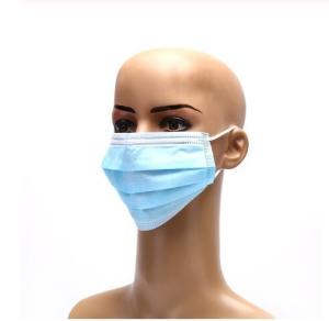 China Anti - Bacteria Three Layers Disposable Earloop Face Mask wholesale
