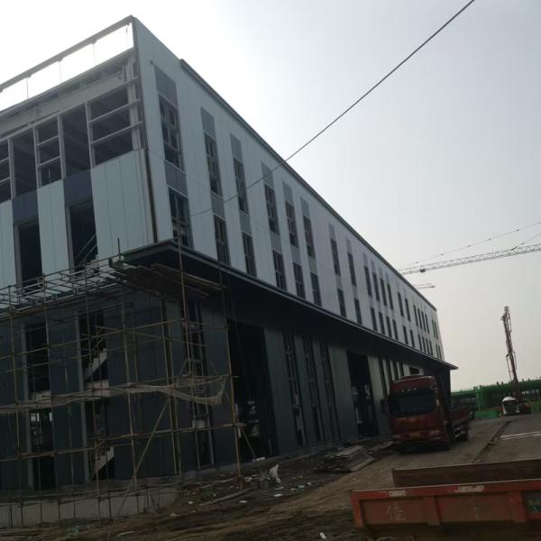 Fast Build Steel Structure Warehouse Building Large Span Light Steel Frame Construction