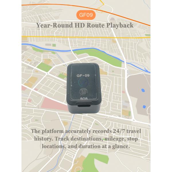 GF-09 2G Magnetic GPS Tracker GSM WiFi LBS Multi-mode Positioning For Vehicles Valuables Asset Children Elderly Individuals And Logistics Tracking