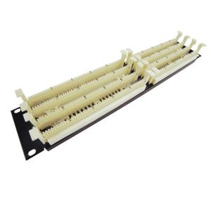 China 200 pair 110 Terminal Block 19 1U 110 Cross Connect Distribution Frame Patch Panel on sale