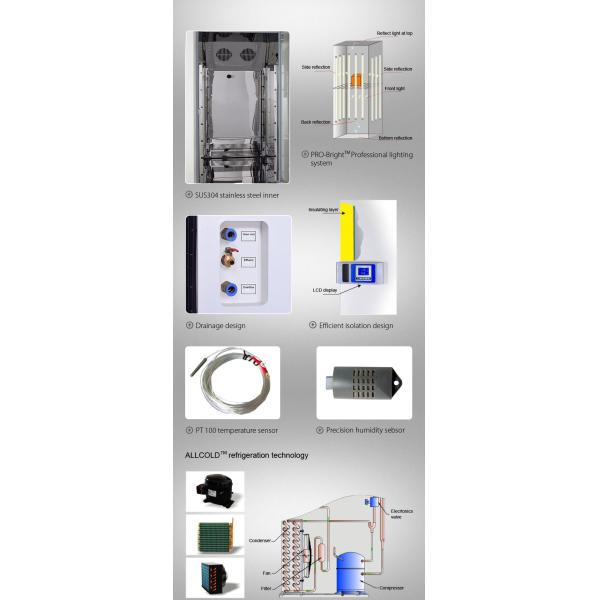 Environmental Climate Test Chamber 300L Lab Constant Temperature Humidity Incubator