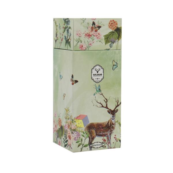 Luxury Custom Empty Paper Cardboard Cosmetic Perfume Bottle With Box Lid And Base Design