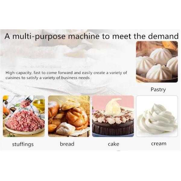 Spiral Bread Dough Mixer 50L 100L Dough Kneading Machine 25 Kg