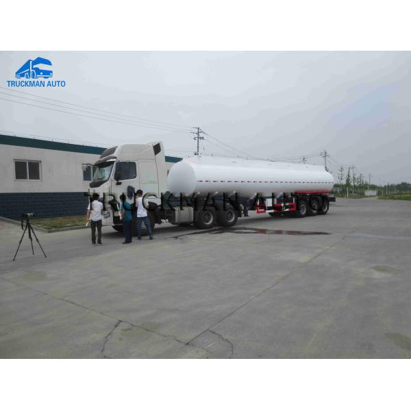 50000 Liter 50m3 Tank Semi Trailer High Capacity With 3-8 Comdepartment
