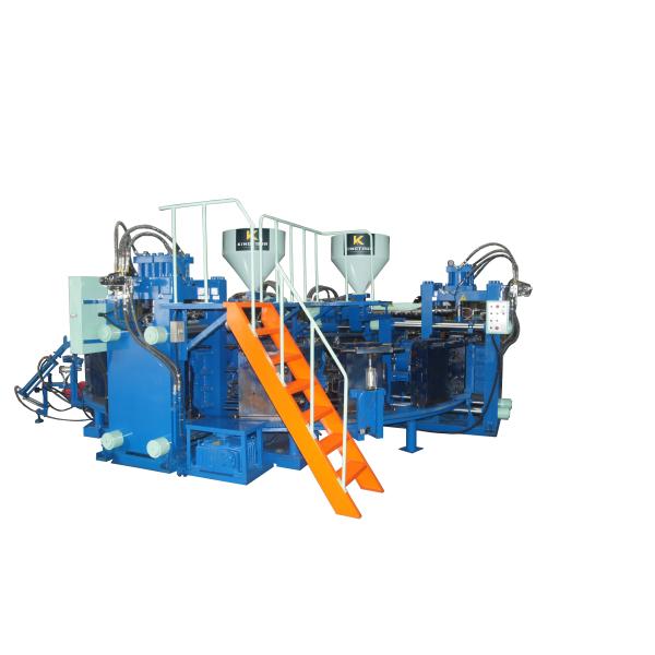 12 Station Sports Shoes Making Machine Rotary 2 Color Injection Molding Machine Automatic