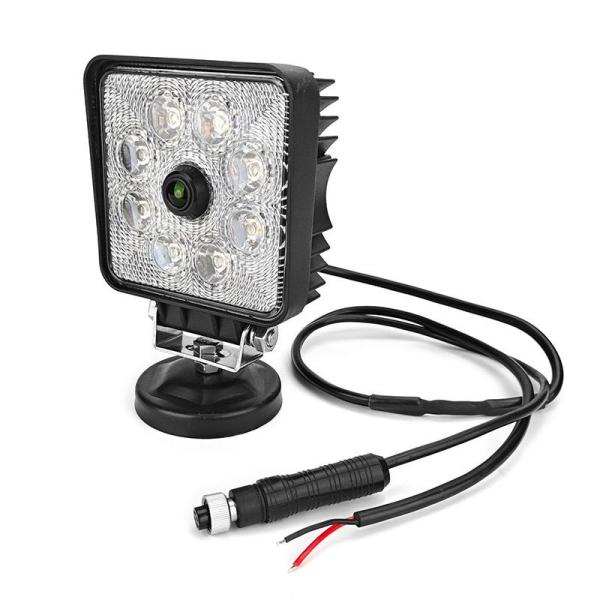 27W LED Work Light IP67 Heavy Duty Work Light 10V - 36V DC With Rear View Camera