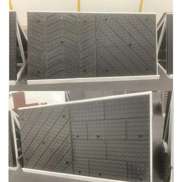 Quality 30mm 35mm 40mm Large Rubber Floor Mats Cast Iron Rubber Matting For Underpass Safety Surfacing for sale
