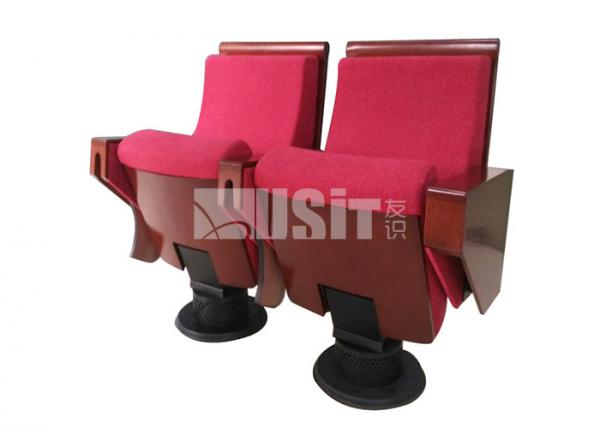 Quality High Foam Density Church Auditorium Chair With Write Board for sale