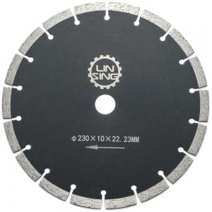 China 9 230mm Laser Segmented Diamond Cutting Disc for Granite Marble Concrete Ceramic Tile on sale