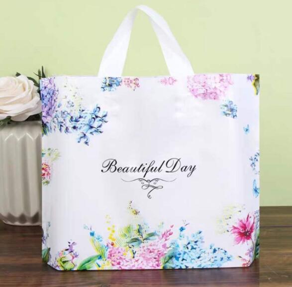 50x12x40cm Recycle Shopping Bag PE PP Custom Eco Friendly Bags Panton Color