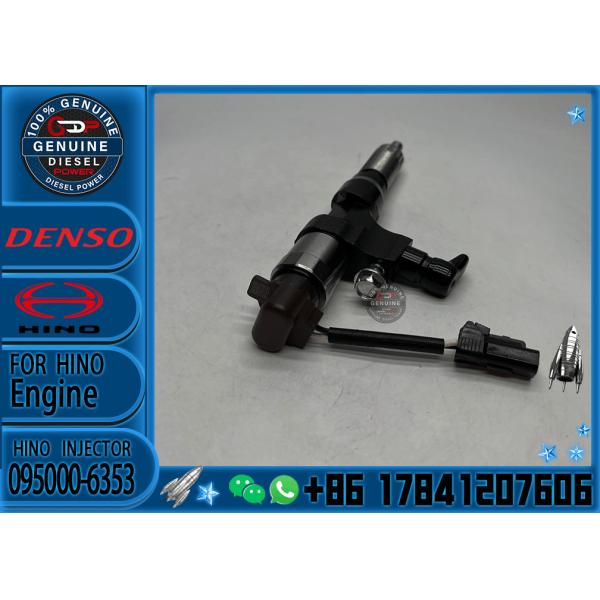 Diesel Engine SK200-8 common rail injector 095000-6353 095000-6350 diesel fuel injector 23670-E0050 for Ko/belco excavat