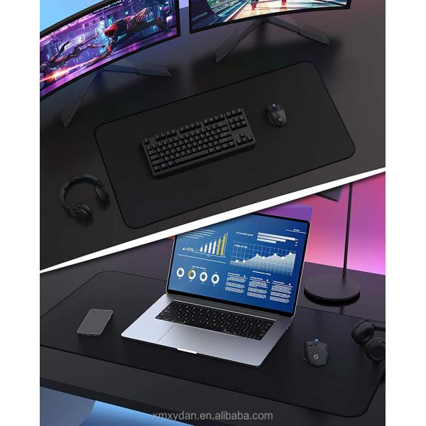 Rubber Material Gaming Keyboard Mouse Pad Customized World Map Design Large Desk Pad