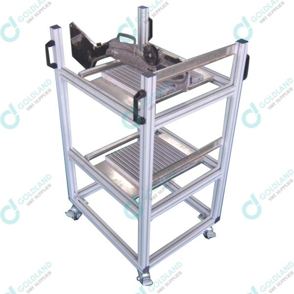 Universal Stainless Steel SMT Machine Feeder Storage Trolley