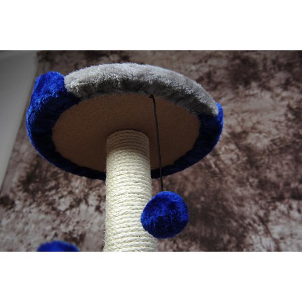 Double Layer Cat Climbing Frame Weight 5.5kg With High Density Platform