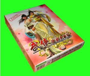 Custom Printing Paper Card , Playing Paper Game Cards With Box Packaging