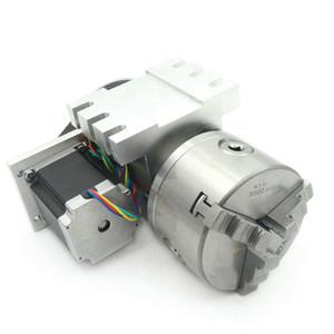 CNC Lathe 4th Axis Tailstock K11 80mm 3 4 Jaw Chuck Index Dividing Head