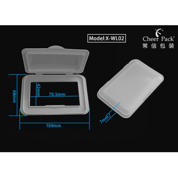 42mm PP Plastic Flip Top Cap For Baby Wet Wipes Packing Tissues