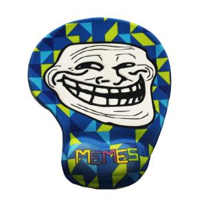 WMP-049 Non Slip Rubber Material Cartoon Gel Wrist Rest Cute Custom Mouse Pads