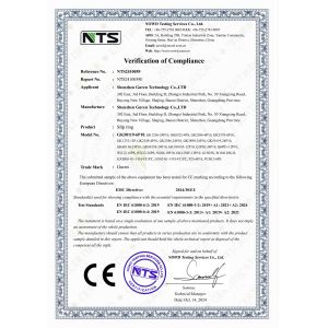 Shenzhen Guren Technology Co., Ltd. Certifications