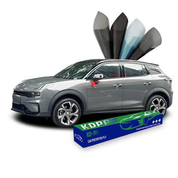 2 mil Auto Ceramic Nano Solar Window Film Automotive Car Tint for Explosion-proof Anti-theft UV Heat Blocking Scratch Resistant Block 100% of The Sun