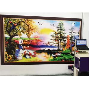 China Automatic ROHS CMYK Ink Direct To Wall Printer wholesale