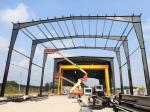 Adjustable Large Span Metal Modular Mobile Steel Structure Warehouse Prefabricat