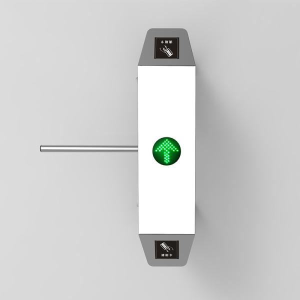 Quality IC Card Access Control Turnstile 600mm Width SUS304 Controlled Access Turnstiles for sale