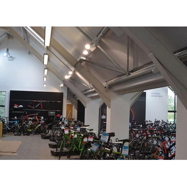 Construction Cycle Shop Prebuilt Steel Structure Building Hot Dip Galvanized