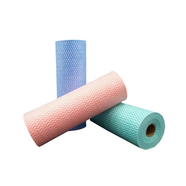 Multi Use Spunlace Cleaning Wipes Reusable Ultra Soft For Kitchen