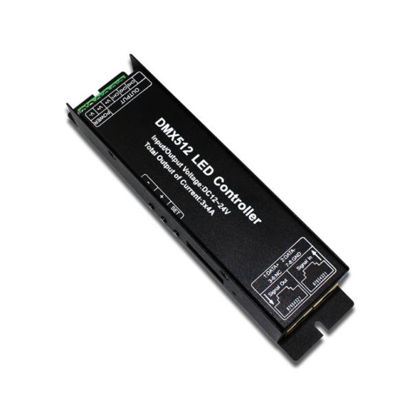 Manual Switch Type LED DMX Decoder Constant Voltage PWM Signal