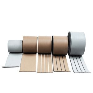 China 25meters/roll Waterproof Polymer Synthetic PVC Boat Decking Floor wholesale