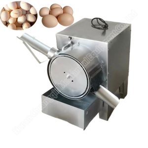 Full Automatic Professional Egg Washer Machine Rolling Brush 270W 304SS