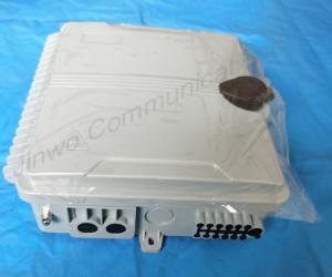 China IP66 FTTH Mini Fiber Optic Terminal Box Pole Mounting Waterproof 12 Port wholesale