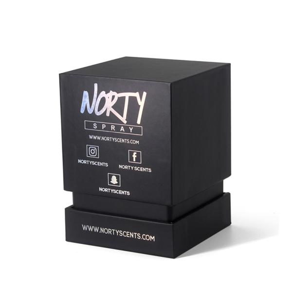 Custom Two Pieces Packaging Box Top Lid And Bottom Base Rigid Gift Box