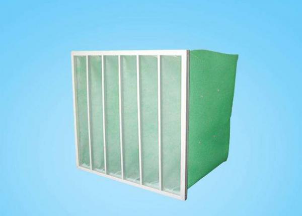 Quality Glass Fiber Bag Air Filters , Pocket Filter  For Central Ventilation System Air Conditioning for sale