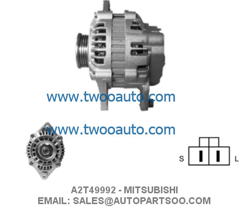 A2T49992 MD102084 - MITSUBISHI Alternator 12V 75A Alternadores
