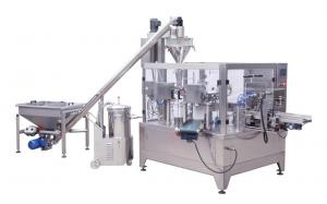China PLC Controller Automated Packaging Machine for Stand Up Zipper Pouches wholesale