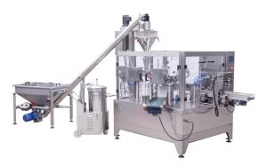 China SUS304 SMC Zipper Pouch Packing Machine Plc Stand Up on sale