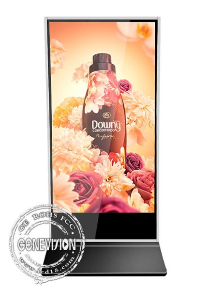 Quality Android Wifi Ads Management Software Lcd Digital Signage Kiosk 75 Inch for sale