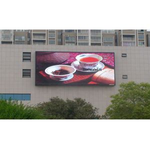 P10 Outdoor LED Billboard 5000cd/m2 Brightness 10mm Pitch