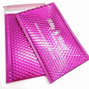 China Waterproof Recyclable Shiny Padded Envelopes , Multipurpose Metallic Bubble Bags wholesale