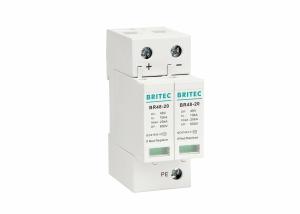Pluggable Type 2 Lightning Arrester Modular 48V DC SPD Over Voltage Protection