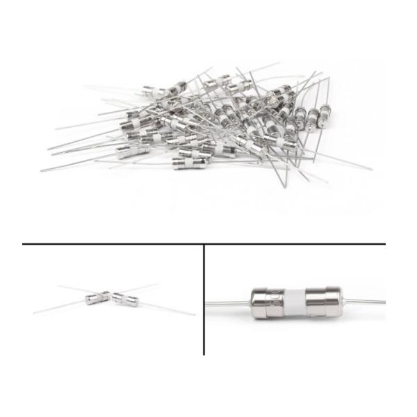 IEC Standard 250V 3.6x10mm 5x20mm 6x30mm Fast Blow Ceramic Tube Fuse Miniature Cartridge Fuse 5A For Divine Lighting