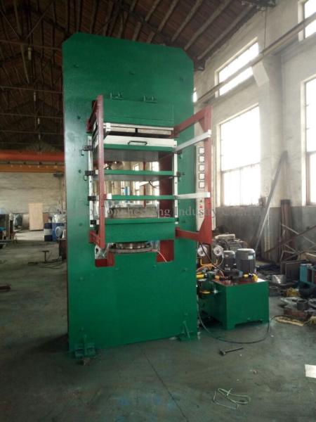 Quality 250T Rubber Tile Making Machine 800x800mm 1000x1000mm Hot Press Machine for sale