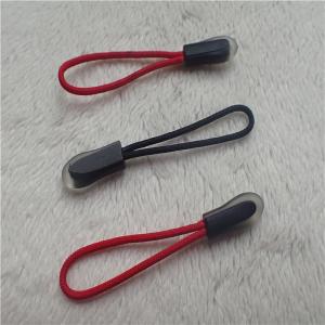 China Outside Wear Zip Fastener Puller With Transparent Outline Border wholesale