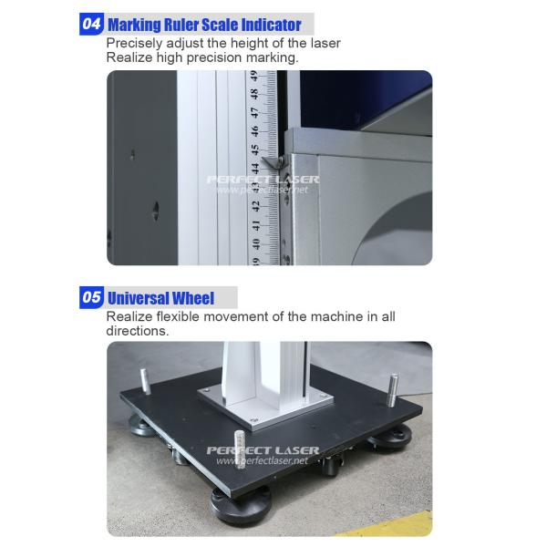 30w 50w 60w Co2 Laser Marking Machine Floor Type