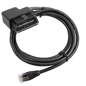 China BMW Right Angle Ethernet Cable For Coding Programming wholesale