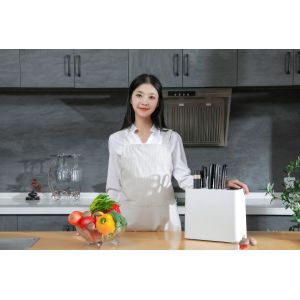 China Intelligent Kitchen Disinfection Knife Holder Block With Sharpener Sterilizing wholesale