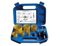 Bi-metal hole saw kits
